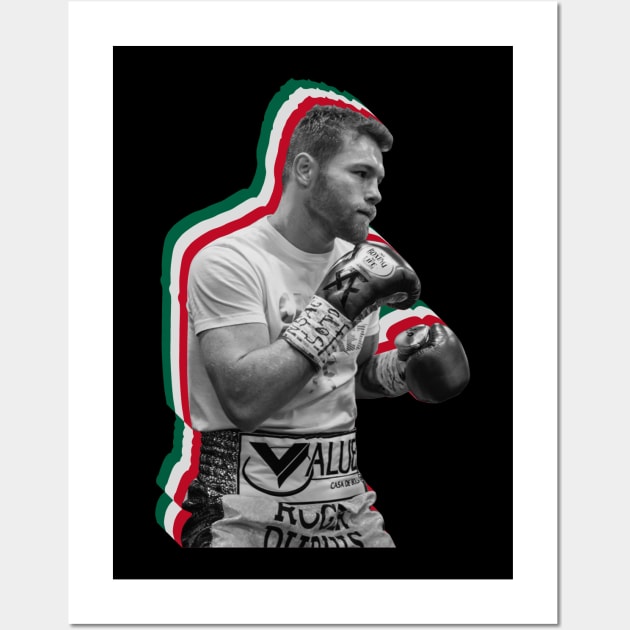 mexican pride canelo Wall Art by rsclvisual